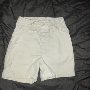 Pull on khaki shorts